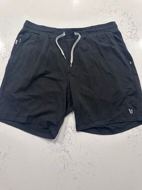 Vuori Men’s Ponto Performance Short 7" Black